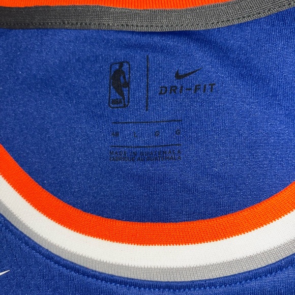NIKE NBA Official Jersey New York Knicks #6 Kristaps Porzingis Size L - Picture 3 of 9